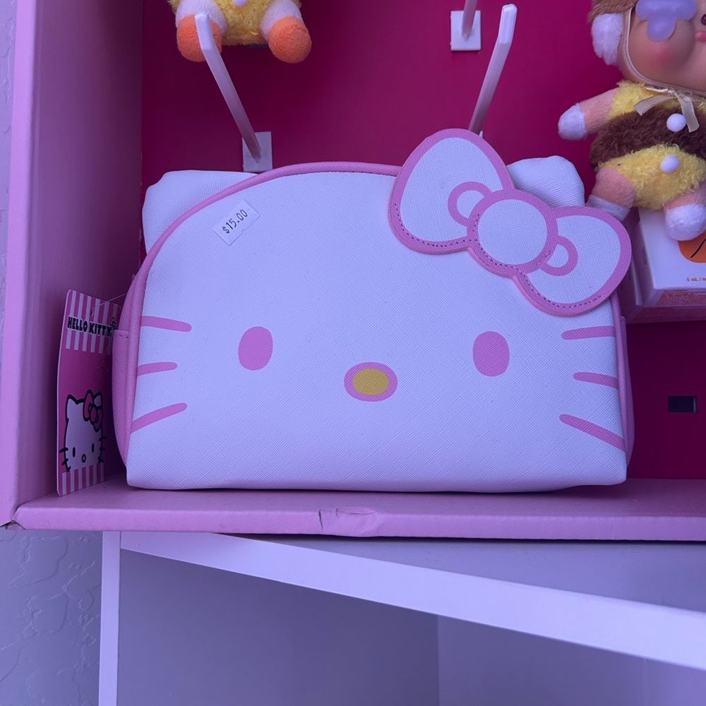 Hello Kitty Pink and White Kids Accessory Bag